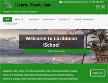 Tablet Screenshot of caribbeanischool.com